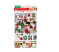 Opakowanie Naklejki świąteczne 2 mix