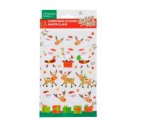 Opakowanie Naklejki świąteczne mikołaj