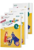 Okładka książki Ortograffiti SP Pakiet z Bratkiem kl.1 w.2018