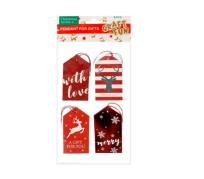 Opakowanie Ozdoba dekoracyjna zawieszka na prezenty 2 4szt