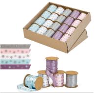 Opakowanie Ozdobna wstążka 10mmx3m pastelowa 20szt ARGUS