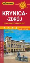 Okładka książki Plan - Krynica-Zdrój i okolice 1:17 500 w.2019