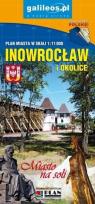 Okładka książki Plan miasta - Inowrocław i okolice 1:11 000