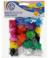 Opakowanie Pompony dekoracyjne 30mm - Brokatowe ASTRA