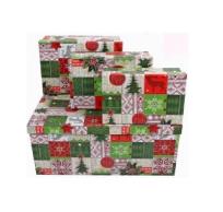 Opakowanie Pudełko świąteczne kartonowe CBP10_06 mix 10szt
