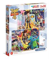 Opakowanie Puzzle 2x20 Super kolor Toy story 4
