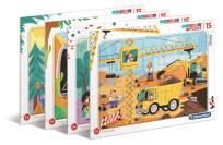 Opakowanie Puzzle ramkowe 15 Super kolor Means of Transpor