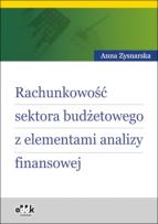 Okładka książki Rachunkowość sektora budżetowego z elementami analizy finansowej