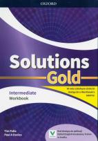 Okładka książki Solutions Gold Intermediate WB OXFORD