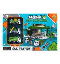 Opakowanie Stacja paliw śmieciarka z akcesoriami