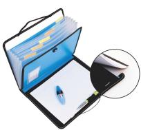 Opakowanie Teczka A4 multifunkcyjna pomarańczowa D.RECT