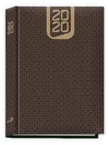 Opakowanie Terminarz 2020 B6 Baladek ciemnobrązowy