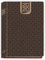 Opakowanie Terminarz 2020 B7 Baladek ciemnobrązowy