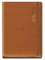 Opakowanie Terminarz 2020 B7 Flex z gumką brązowy