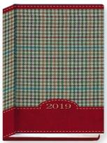 Opakowanie Terminarz 2020 B7 Kolorowy kratka czerwona