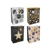 Opakowanie Torba prezentowa 18x23cm z brokatem mix