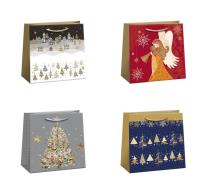 Opakowanie Torba prezentowa świąteczna Lux 18x18cm ARGUS