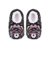 Opakowanie Ty Fashion Kiki - Cekinowe kapcie Kot rozmiar M