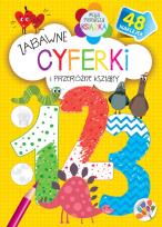 Okładka książki Zabawne cyferki i przeróżne kształty