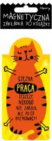 Opakowanie Zakładka magnetyczna - Kot praca