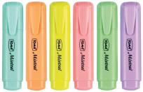 Opakowanie Zakreślacz Mistral Pastel 6 kolorów TOMA