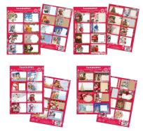 Opakowanie Zawieszka do prezentu świąteczna 16szt ARGUS