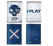 Opakowanie Zeszyt A5/60K kratka Game Over (10szt) STRIGO