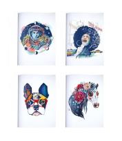 Opakowanie Zeszyt Vintage A5/60K kratka (10szt) STRIGO