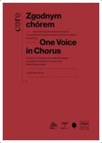 Okładka książki Zgodnym chórem z. 1