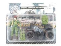Opakowanie Żołnierz 10 cm + Quad + akcesoria
