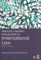 Okładka książki Akehurst's Modern Introduction to International Law
