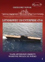 Okładka książki Amerykański lotniskowiec z II wojny światowej USS Enterprise (CV-6)