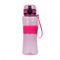 Opakowanie Bidon z tłoczonym logo różowy STRIGO