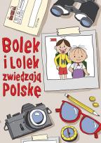 Okładka książki Bolek i Lolek zwiedzają Polskę