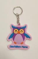 Opakowanie Brelok gumowy - sowa - Zaufałem Panu
