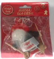 Opakowanie Dekoracja BN - Super dziadek Mikołaj 2