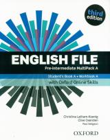 Okładka książki English File 3E Pre-Intermed. Multipack A + online