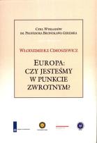Okładka książki Europa: Czy jesteśmy w punkcie zwrotnym?