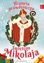 Okładka książki HISTORIA PRAWDZIWEGO ŚW MIKOŁAJA