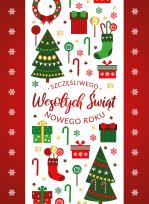 Opakowanie KARNET B6 BN PATERN CZERWONY