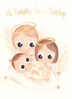 Okładka książki Karnet B6 Chrzest aniołki 2