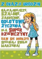 Opakowanie Karnet Young B6 + koperta wzór nr 004 Urodziny