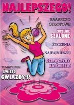 Opakowanie Karnet Young B6 + koperta wzór nr 019 Urodziny