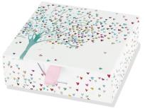 Opakowanie Karteczki zdobione Sercowe Drzewo