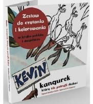Okładka książki Kevin kangurek, który nie potrafił skakać