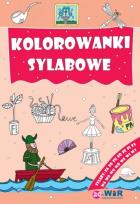 Okładka książki Kolorowanki sylabowe - Sylaby ze spółgłoskami F i W