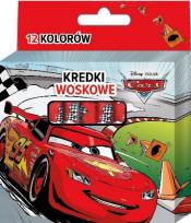 Opakowanie Kredki woskowe 12 kolorów Cars