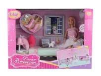 Opakowanie Lalka 30 cm z łóżkiem i akcesoriami