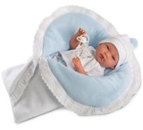 Opakowanie Lalka 73851 bobas Nico w niebieskim beciku