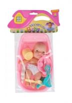 Opakowanie Lalka bobas 18cm w wanience